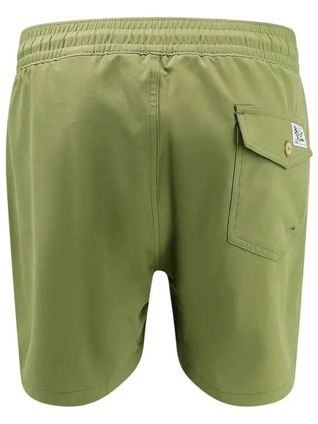 Embroidery Pony Logo Swim Shorts Green - POLO RALPH LAUREN - BALAAN 4