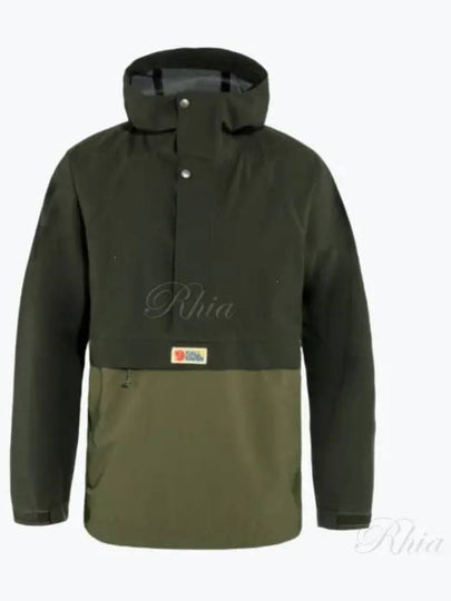 Men's Vardag Hydratic Anorak Deep Forest Laurel Green - FJALL RAVEN - BALAAN 2