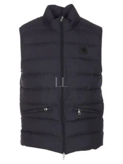 Lechtal Down Padded Vest Navy - MONCLER - BALAAN 2