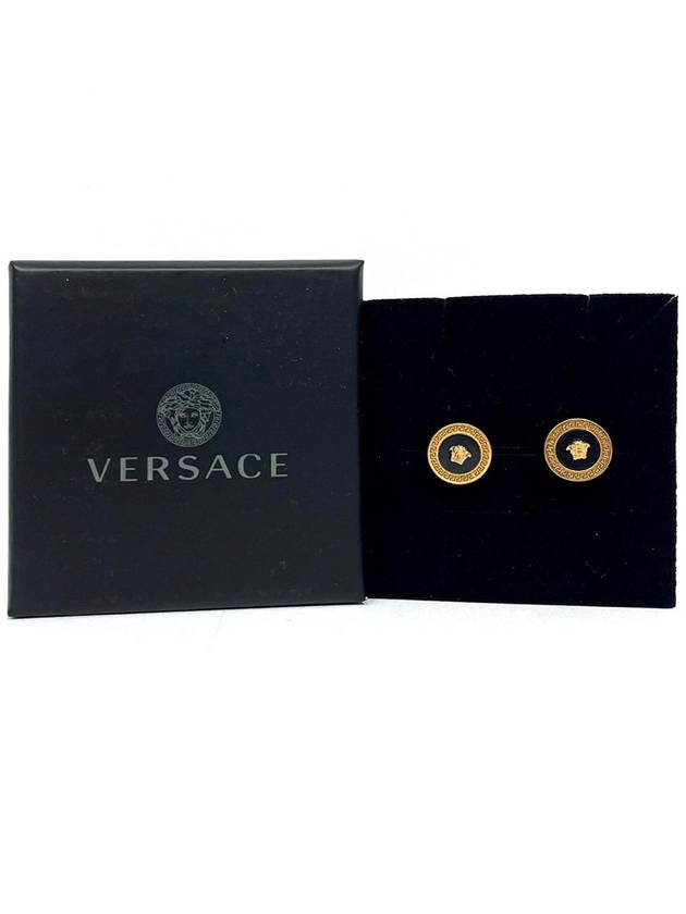 Medusa earrings black DG27256 - VERSACE - BALAAN 1