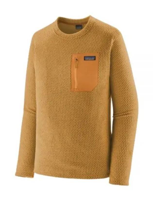 R1 Air Crewneck Pullover Knit Top Pufferfish Gold - PATAGONIA - BALAAN 1