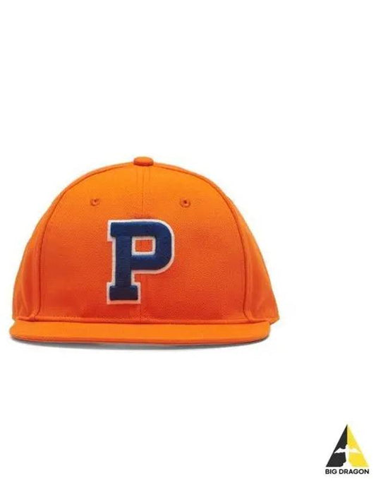 Twill High Crown Ball Cap Orange - POLO RALPH LAUREN - BALAAN 1