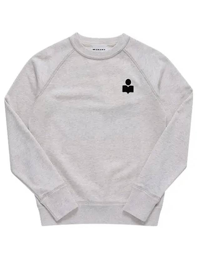 Women's Mila Logo Crew Neck Sweatshirt Ecru - ISABEL MARANT - BALAAN 3