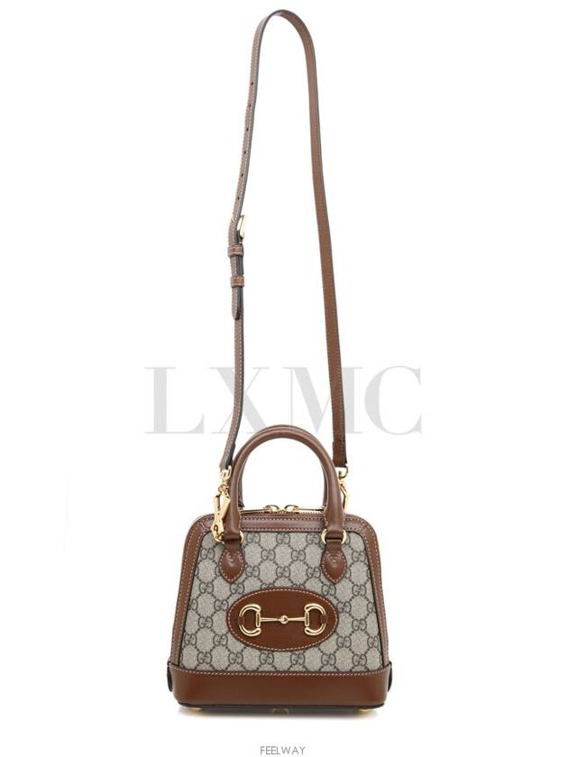 Horsebit 1955 Mini Top Handle 640716 Cross - GUCCI - BALAAN 5