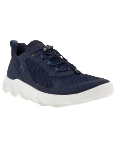 MX Breathru Outdoor Low Top Sneakers Navy - ECCO - BALAAN 2