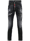 Pioner Wash Skater Jeans Black - DSQUARED2 - BALAAN 2