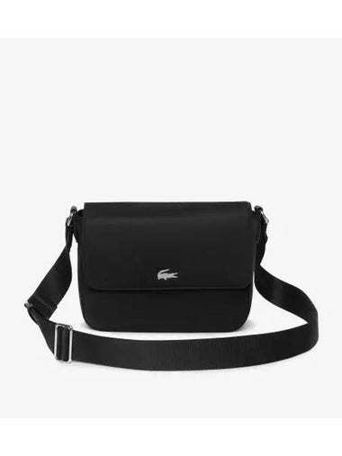 Women s Easy IZZIE Flap Wrap Crossbody Bag Black - LACOSTE - BALAAN 1