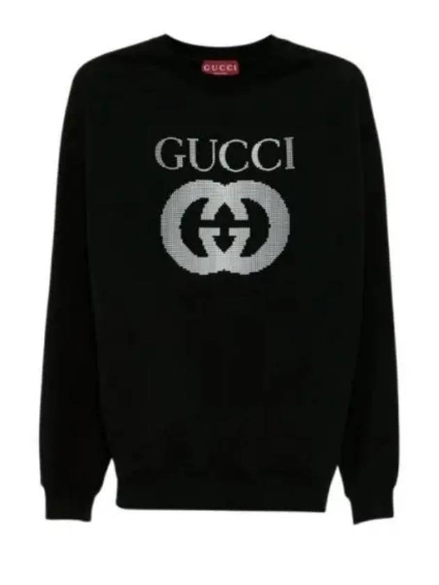 long sleeve t shirt 784413 XJGQC 1043 BLACK MIX - GUCCI - BALAAN 2