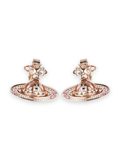 Pina Bas Relief Earrings Rose Gold - VIVIENNE WESTWOOD - BALAAN 2