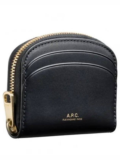 Half Moon Card Coin Wallet Black - A.P.C. - BALAAN 2