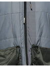 A Cold Wall Puffer Jacket With Detachable Sleeves Slate - A-COLD-WALL - BALAAN 6