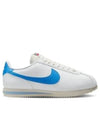 Women's Cortez Low Top Sneakers Blue White - NIKE - BALAAN 2