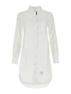 RWB Cotton Shirt Dress White - THOM BROWNE - BALAAN 2