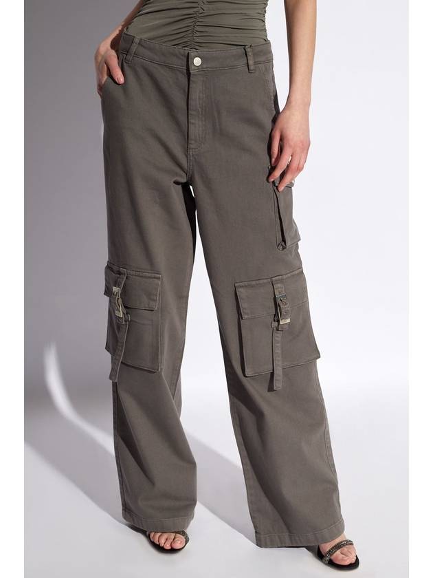 Gestuz ‘MirzaGZ’ Cargo Trousers, Women's, Grey - GESTUZ - BALAAN 4