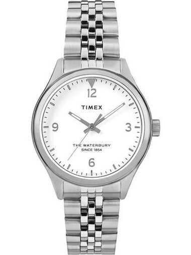 Timex Waterbury Traditional Quartz White Dial Ladies Watch TW2R69400 - TIMEX - BALAAN 1