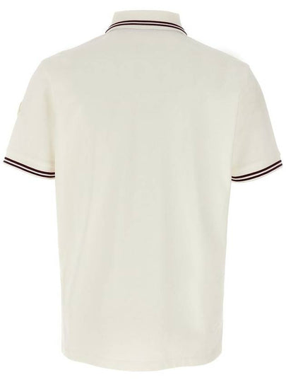 Moncler Piqué Polo Shirt - MONCLER - BALAAN 2