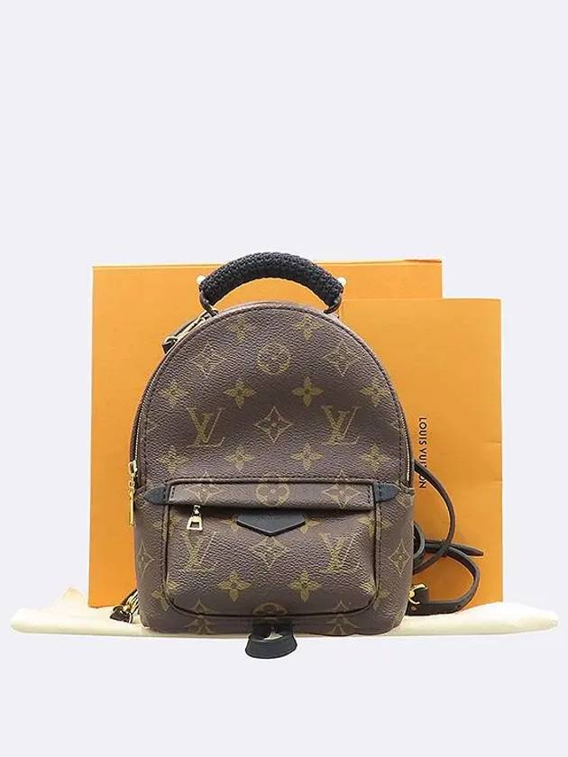 M44873 Monogram Canvas Palm Springs Mini Backpack - LOUIS VUITTON - BALAAN 1