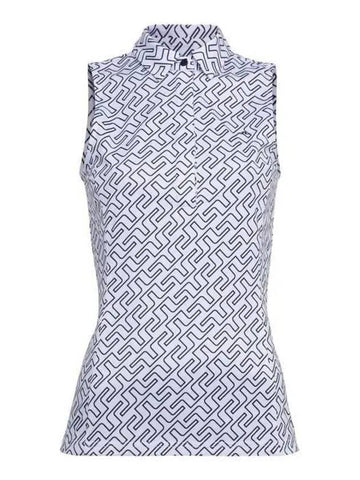 Dena Print Sleeveless White Navy Bridge - J.LINDEBERG - BALAAN 1