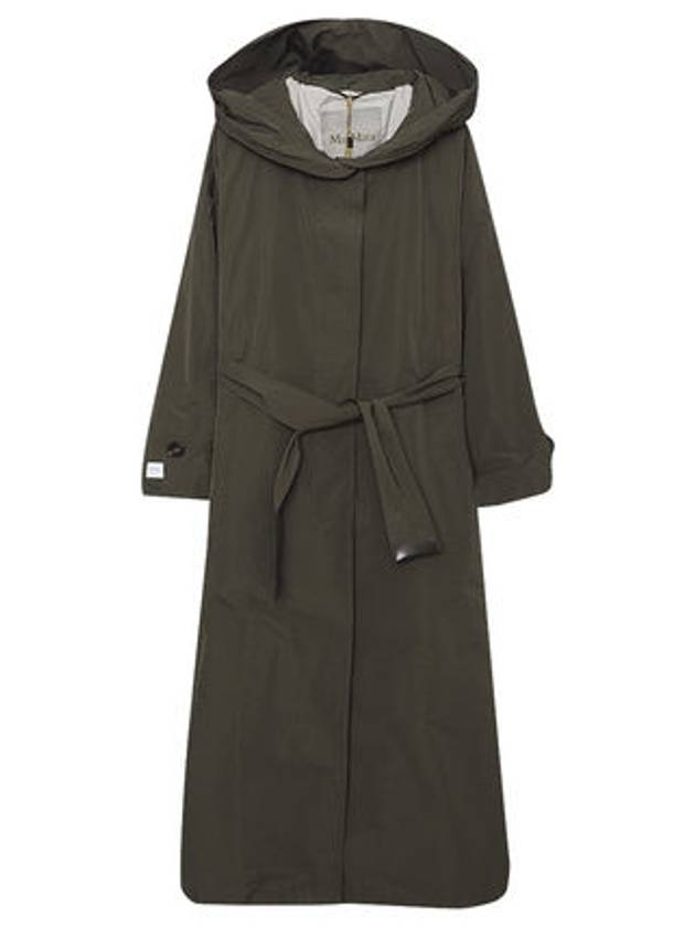 Belted Trench Coat Khaki - MAX MARA - BALAAN 2