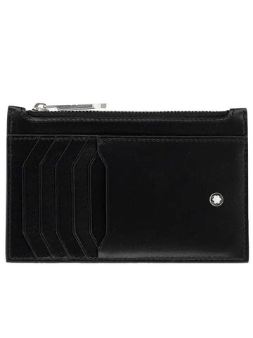 zipper slit card wallet black - MONTBLANC - BALAAN 1