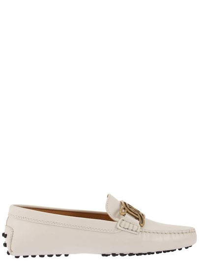 Kate Gommino Leather Driving Shoes White - TOD'S - BALAAN 2