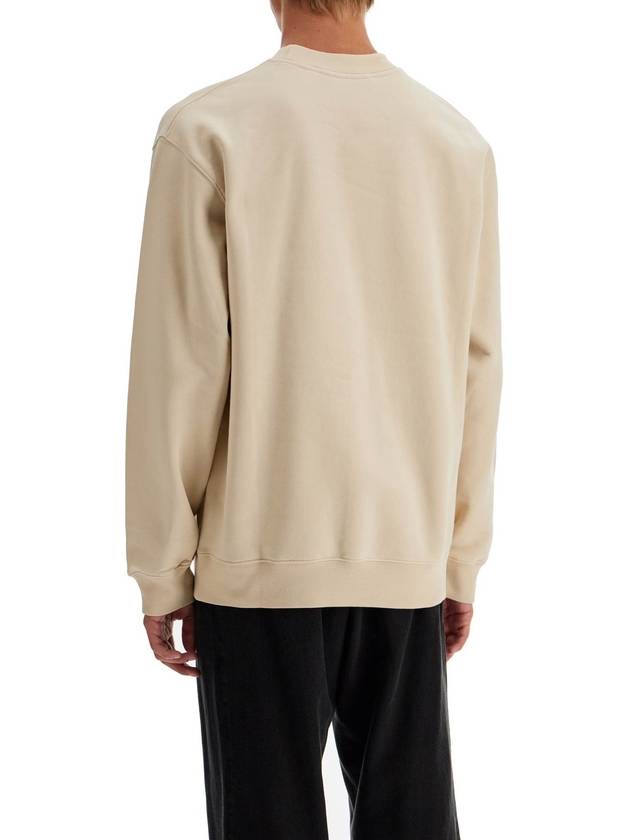 Le Gros Grain Logo Sweatshirt Beige - JACQUEMUS - BALAAN 4