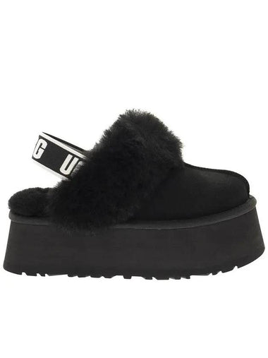 Funkette Platform Slippers Black - UGG - BALAAN 1