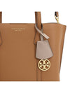 Perry Triple Compartment Small Tote Bag Light Umber - TORY BURCH - BALAAN 9