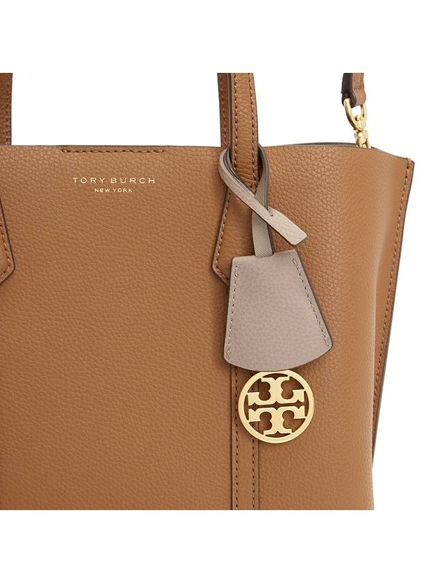 Perry Triple Compartment Small Tote Bag Light Umber - TORY BURCH - BALAAN 9