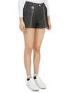 Women's Triple Rain Jersey Shorts Black - HORN GARMENT - BALAAN 4