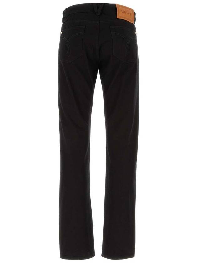 denim straight pants 1010816 1A077021D040 - VERSACE - BALAAN 3