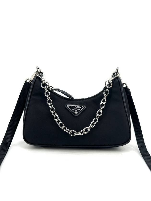 1TT122 Tesuto nylon re edition mini 2way hobo bag - PRADA - BALAAN 2