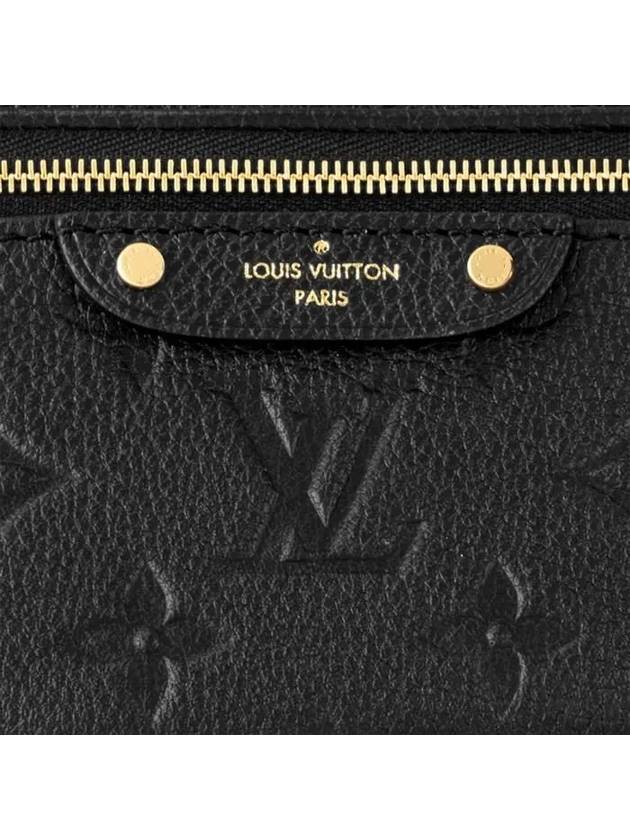 Mini Monogram Empreinte Leather Bum Bag Black - LOUIS VUITTON - BALAAN 6