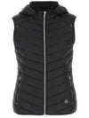 Women's Air Down Vest Black - MOOSE KNUCKLES - BALAAN 2