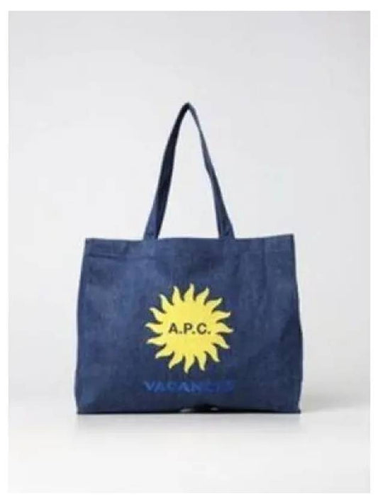 Diane Denim Shopper Tote Bag Indigo - A.P.C. - BALAAN 2