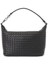 Women's Intrecciato Shoulder Bag Black - BOTTEGA VENETA - BALAAN 4