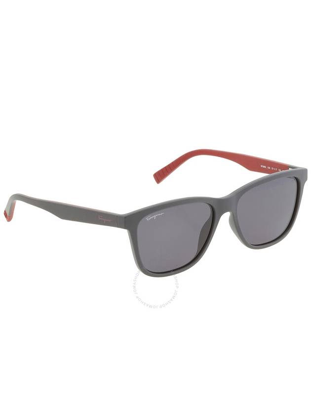 Eyewear Rectangle Regular Sunglasses Black - SALVATORE FERRAGAMO - BALAAN 3