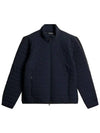 Men s National Quilted Golf Jacket Navy GMOW12793 6855 - J.LINDEBERG - BALAAN 1