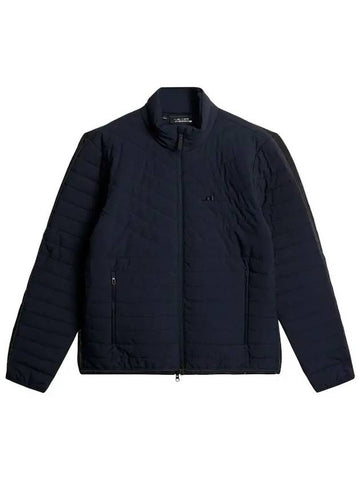 Men s National Quilted Golf Jacket Navy GMOW12793 6855 - J.LINDEBERG - BALAAN 1