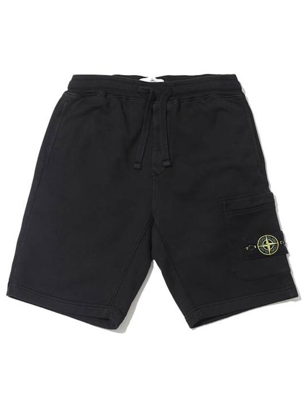 Stone Island Short Pants 101564651A0029 Black - STONE ISLAND - BALAAN 1