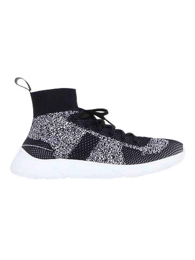 B21 Socks Knit High Top Sneakers Black - DIOR - BALAAN 1