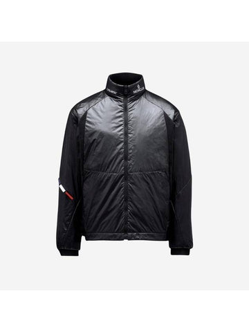 Vitari Zip Up Jacket Black - MONCLER - BALAAN 1