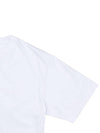 Couture Embroidered Logo Short Sleeve T-Shirt White - DIOR - BALAAN 5