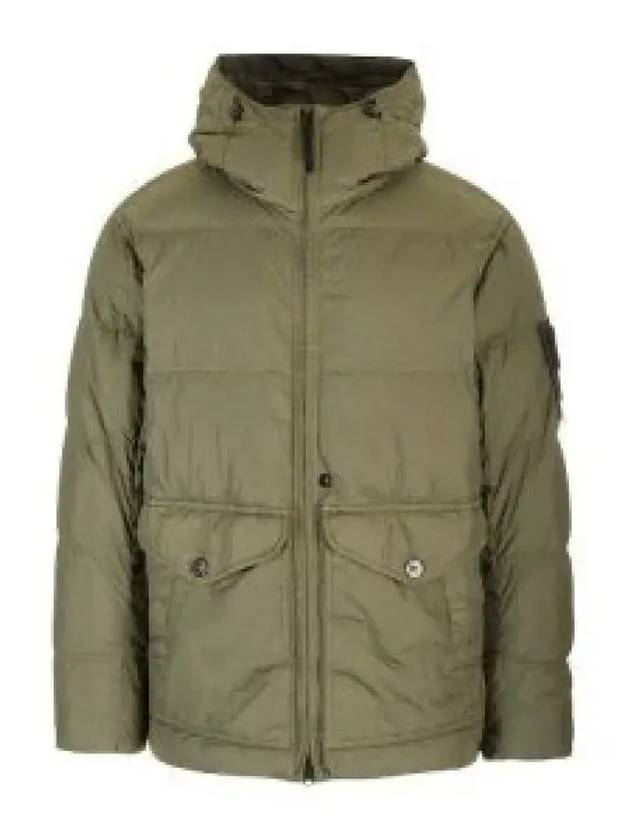 Crinkle Reps Re-Nylon Down Padding Green - STONE ISLAND - BALAAN 2