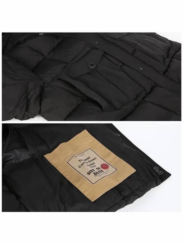 Tempest Combo Down Jacket Black - TEN C - BALAAN 8