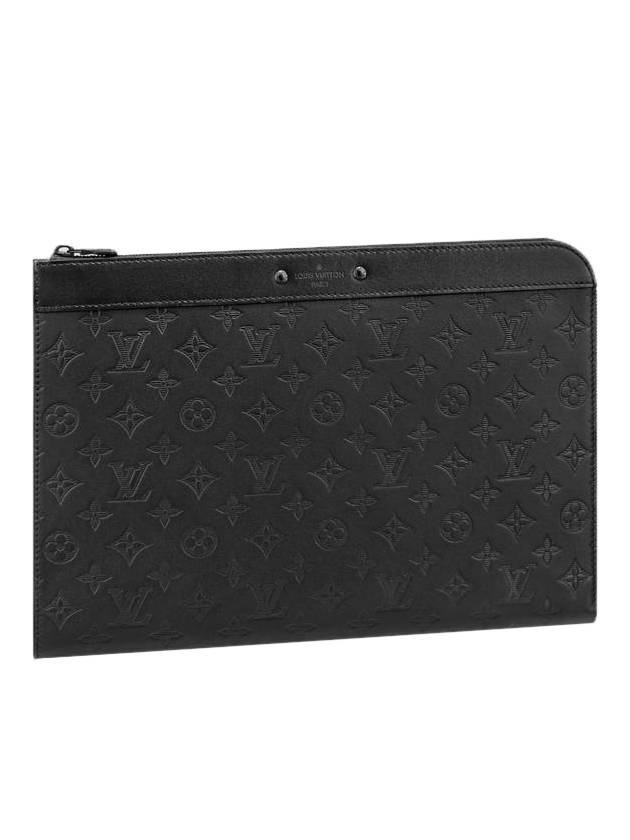 Men's Pochette Jour Pouch Bag Black - LOUIS VUITTON - BALAAN 1