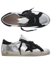 Superstar Low Top Sneakers Silver - GOLDEN GOOSE - BALAAN 2