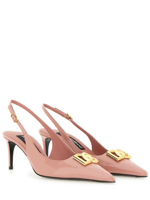 Dolce & Gabbana Leather Slingback - DOLCE&GABBANA - BALAAN 2