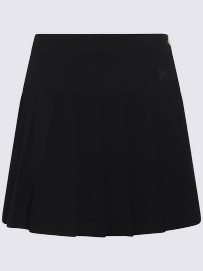 Short Skirt PWCC070S24FAB001 1010 BLACK BLAC - PALM ANGELS - BALAAN 2