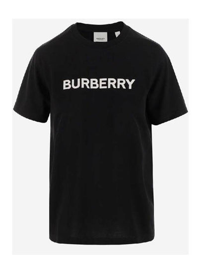 logo short sleeve t-shirt black - BURBERRY - BALAAN 2